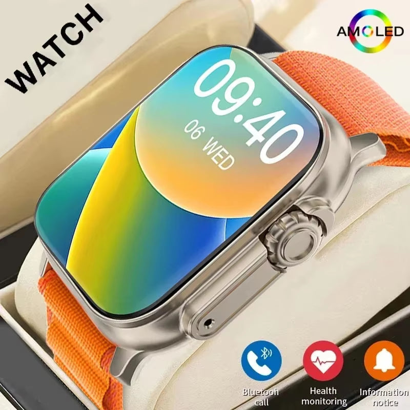 Ultimate Smart Watch: Bluetooth Talk, Message Alerts, Heart Rate Monitor & Sports Features for Android & iOS - Perfect for Men & Women!